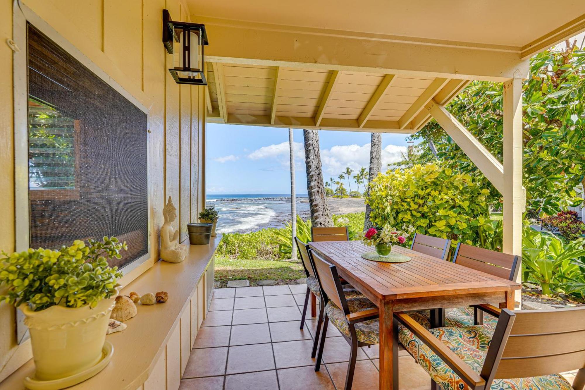 Ultimate Oceanfront Townhome Located On Kona Coast Kailua-Kona Exteriör bild