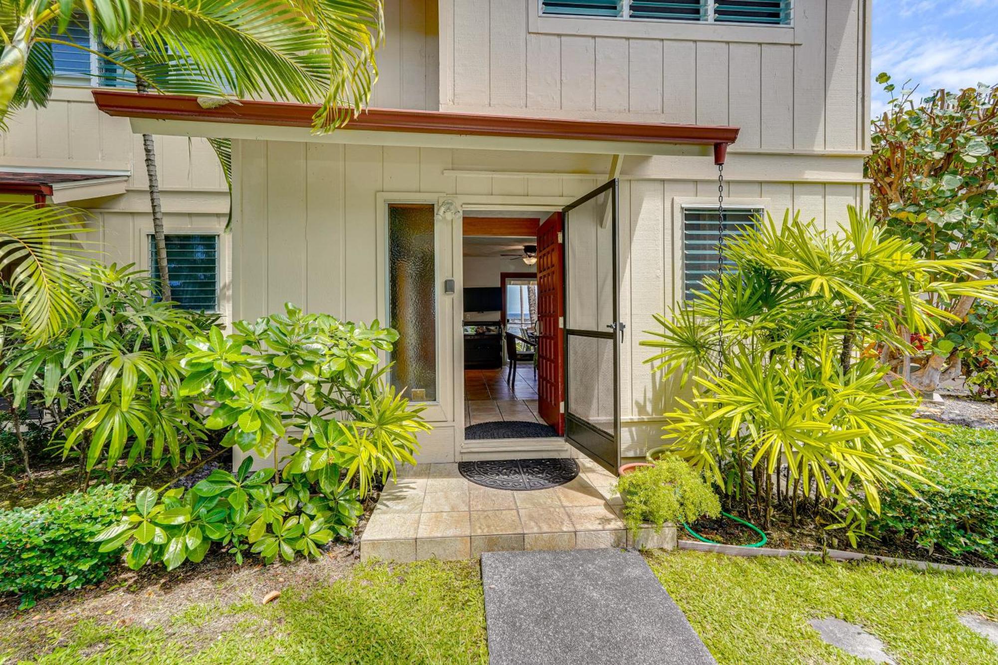 Ultimate Oceanfront Townhome Located On Kona Coast Kailua-Kona Exteriör bild